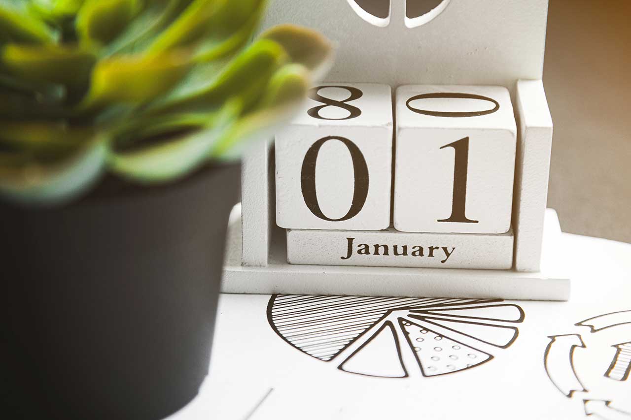 January Calibery Website rebuild in January?